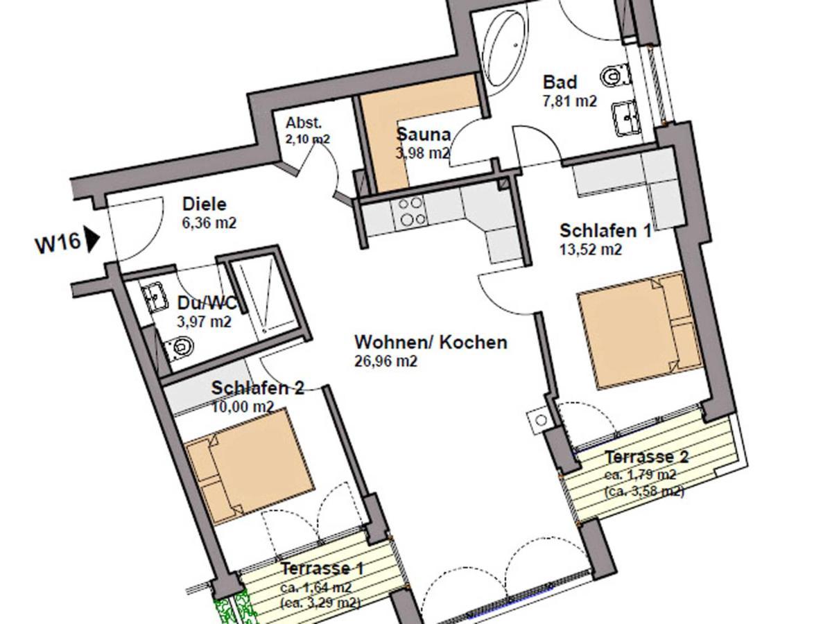Ostseeresidenz Sassnitz - Wg 16 Mit Kamin, Sauna, Meerblick 외부 사진